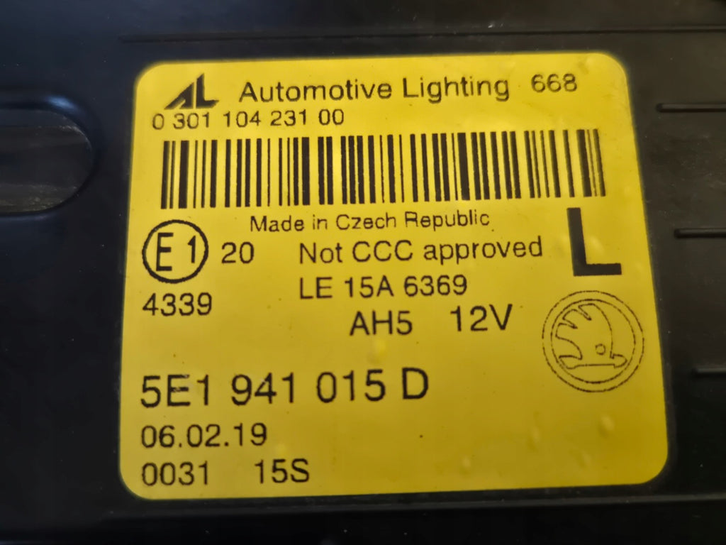 Frontscheinwerfer Skoda Octavia III 5E1941015D 5E1941016D LED Ein Satz Headlight SCH9827084056rp