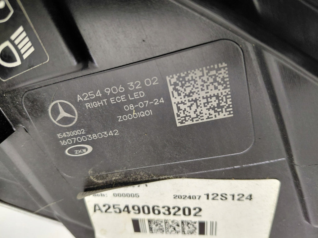 Frontscheinwerfer Mercedes-Benz Glc A2549063202 Rechts Scheinwerfer Headlight SCH5978478001lj