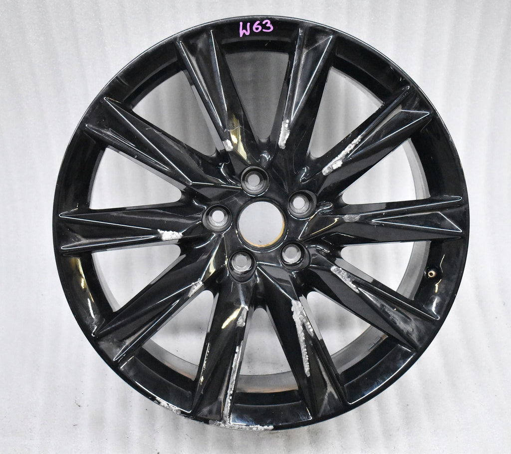 1x Alufelge 19 Zoll 8.0" 5x112 45ET Glanz Schwarz 89A071499 Audi E-Tron