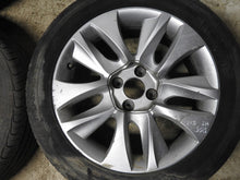Laden Sie das Bild in den Galerie-Viewer, 4x Alufelge 17 Zoll 7.5" 4x108 27ET Glanz Silber 9670292277 Citroën Ds5 FEL7584841036bd