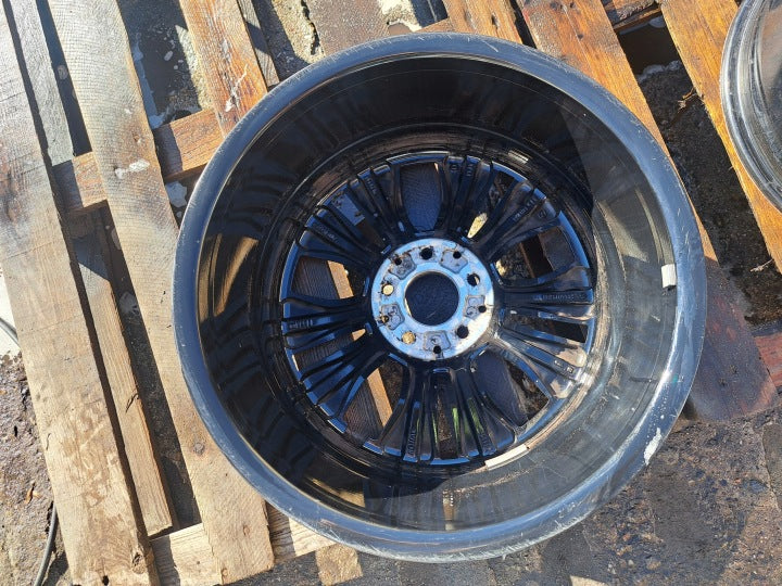 1x Alufelge 18 Zoll 8.0" 5x112 43ET Glanz Schwarz A2134015200 Mercedes-Benz W213 FEL9808529450aa