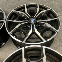 Laden Sie das Bild in den Galerie-Viewer, 4x Alufelge 19 Zoll 7.5" 5x112 32ET Glanz Schwarz 7916263 BMW X3 G01 Rim Wheel FEL4653756589uj