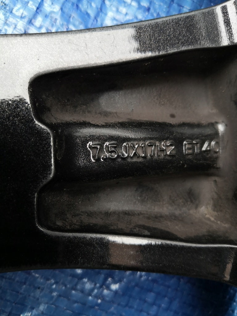 1x Alufelge 17 Zoll 7.5" 5x112 40ET A2134011200 Mercedes-Benz W213 Rim Wheel FEL3840932158si