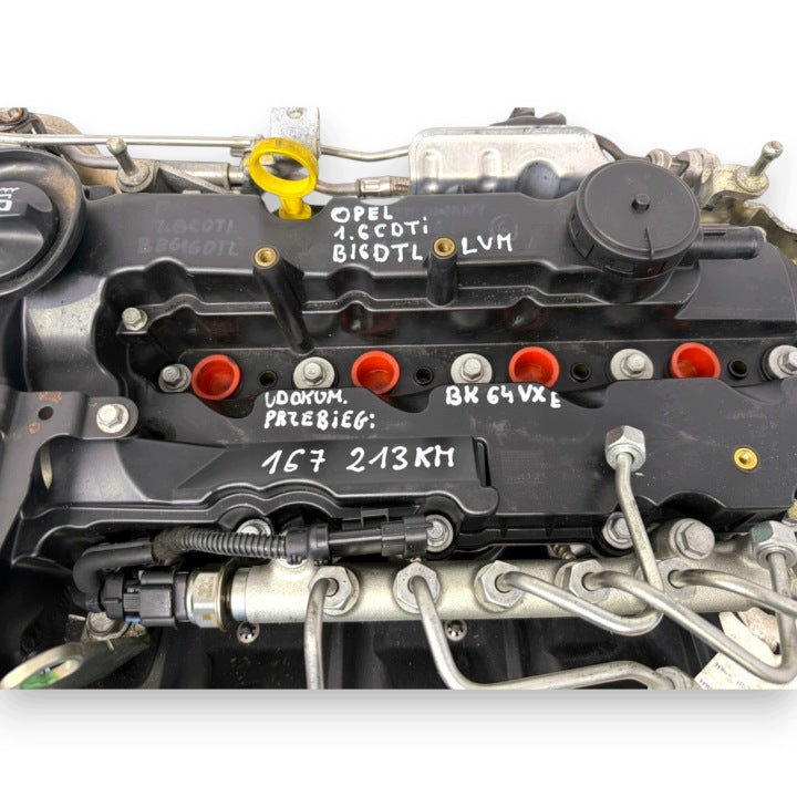 Motor Opel Astra Meriva B B16DTL 1.6 CDTI 110PS 81kW 167TKm 2014 Diesel Komplett MOT1764996913ri