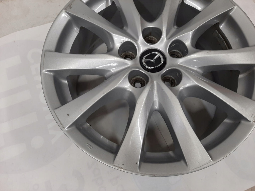 1x Alufelge 17 Zoll 7.5" 5x114.3 50ET Glanz Silber 9965077570 Mazda 6 Gj