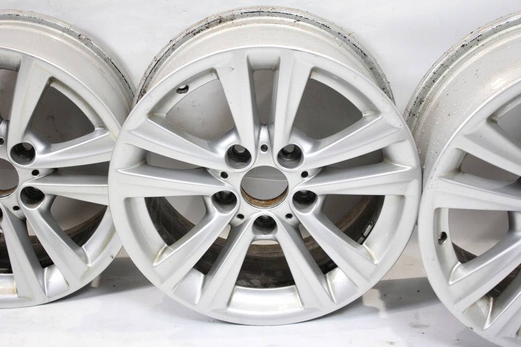 4x Alufelge 16 Zoll 7.5" 5x120 37ET Glanz Silber 6866304 BMW F36 F32 F33 FEL9884354726xx