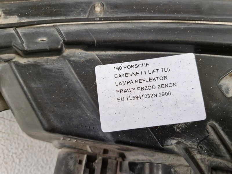 Frontscheinwerfer Porsche Cayenne 7L5941032N Rechts Scheinwerfer Headlight SCH9353676983dz