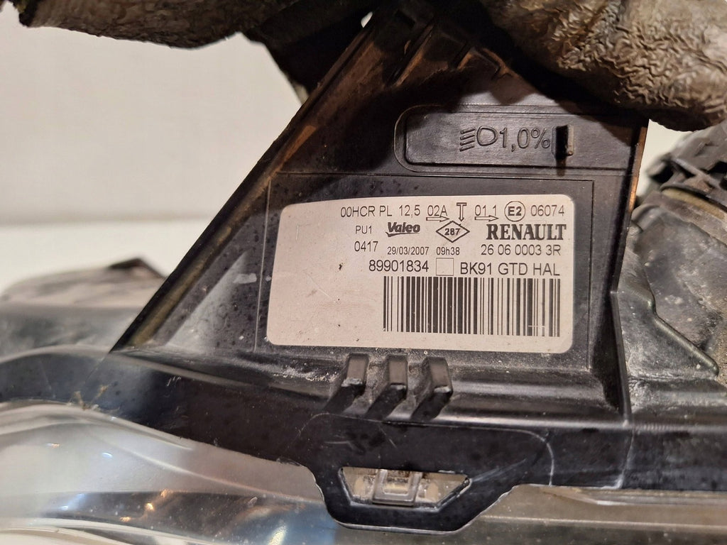 Frontscheinwerfer Renault Laguna III 26060003R Links Scheinwerfer Headlight SCH4157131537ej