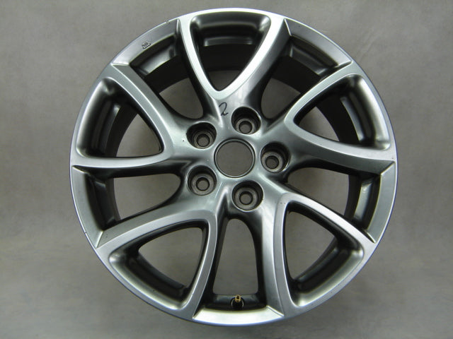 1x Alufelge 17 Zoll 7.0" 5x114.3 52ET Glanz Silber 9965557070 Mazda Cx-5 Cx-3