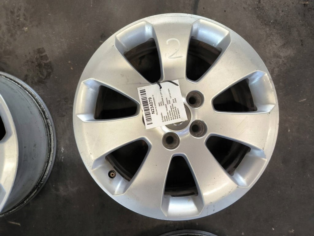 4x Alufelge 17 Zoll 7.0" 5x120 26ET Silber 13235010 Opel Insignia A Rim Wheel FEL9106247469xy