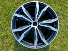 Load image into Gallery viewer, 1x Alufelge 20 Zoll 8.0" 5x112 50ET Glanz Schwarz 8008622 BMW X2 F39 Rim Wheel FEL7401686604nk