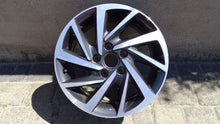 Laden Sie das Bild in den Galerie-Viewer, 1x Alufelge 16 Zoll 6.5" 5x112 46ET Glanz Schwarz 5G0601025DM VW Golf Vii FEL7475509261xe
