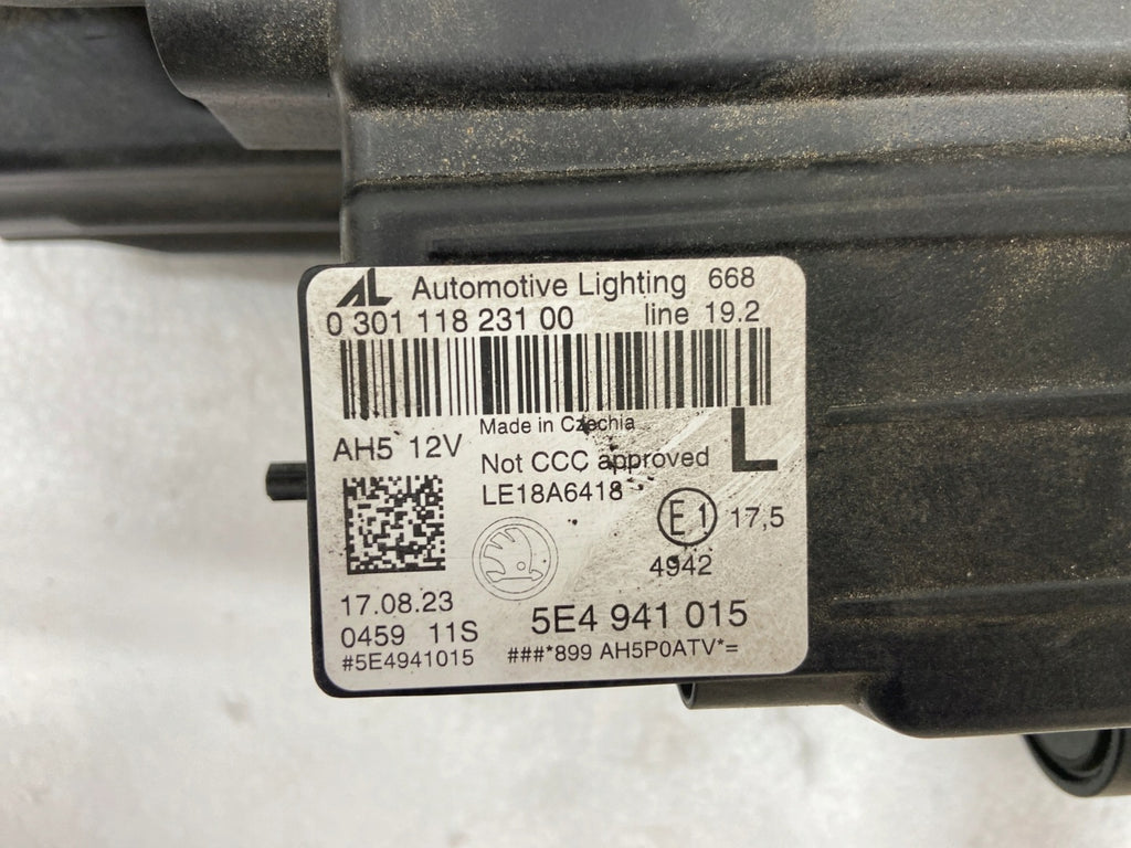 Frontscheinwerfer Skoda Octavia IV 5E4941015 LED Links Scheinwerfer Headlight SCH6773773312pi