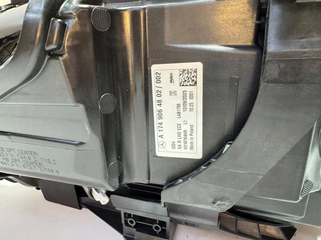 Frontscheinwerfer Mercedes-Benz Cla A1749064802 Rechts Scheinwerfer Headlight SCH7165136179re