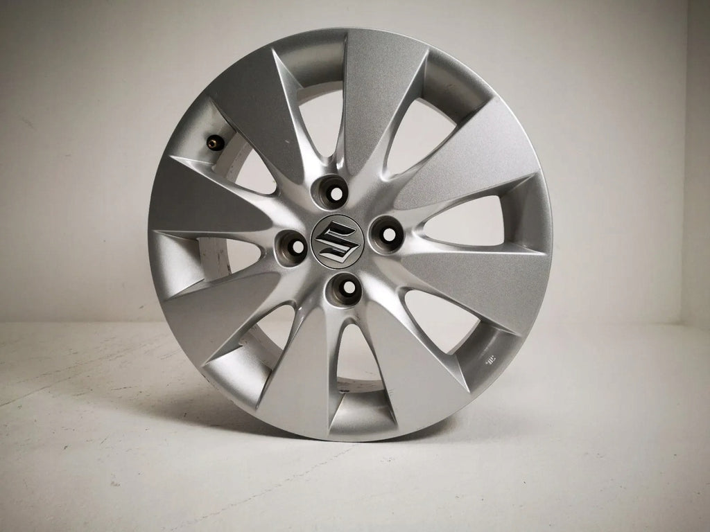 1x Alufelge 15 Zoll 5.5" 4x100 50ET Glanz Silber Suzuki Rim Wheel FEL6818890946vg