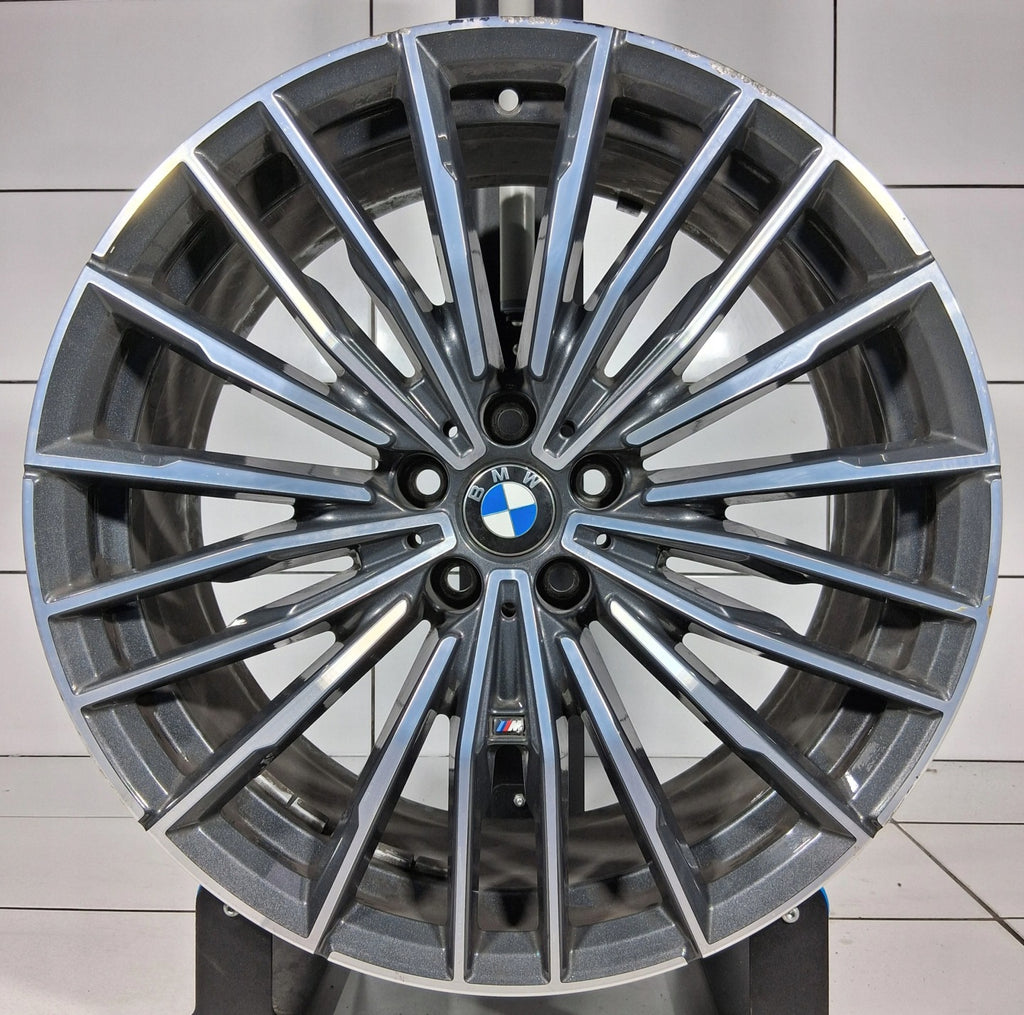 1x Alufelge 20 Zoll 8.0" 5x112 26ET Glanz Graphit 8072025 BMW G14 G15 Rim Wheel FEL2269742827tj