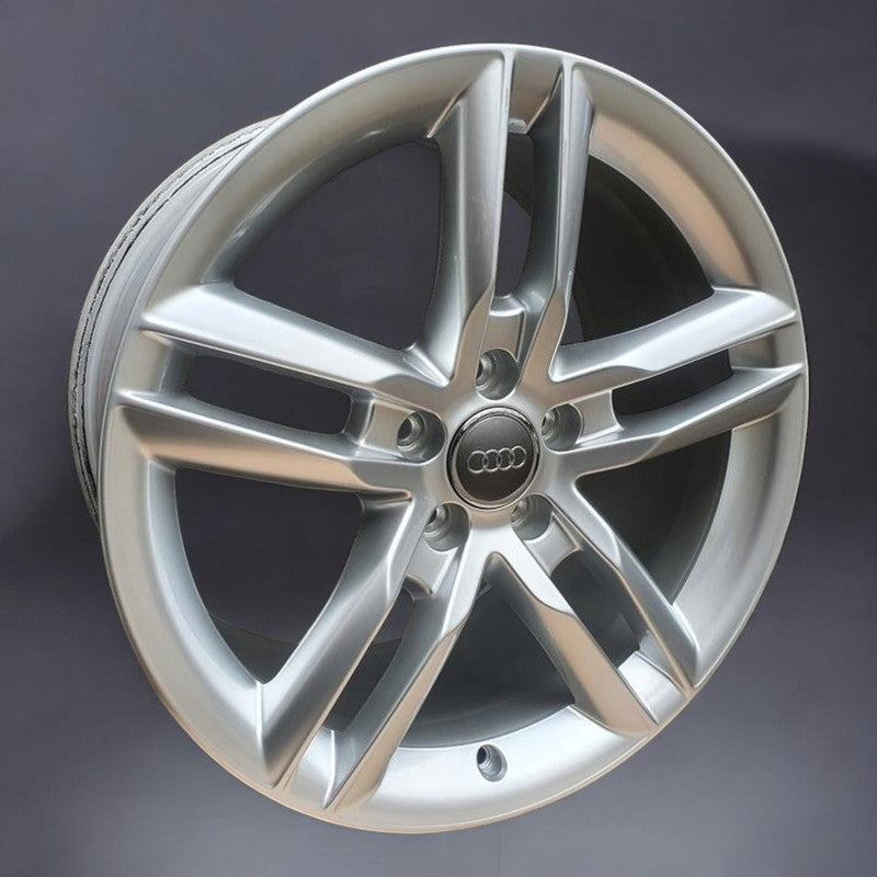 1x Alufelge 18 Zoll 9.0" 5x112 52ET Glanz Silber 8J0601025AN Audi Tt Rim Wheel