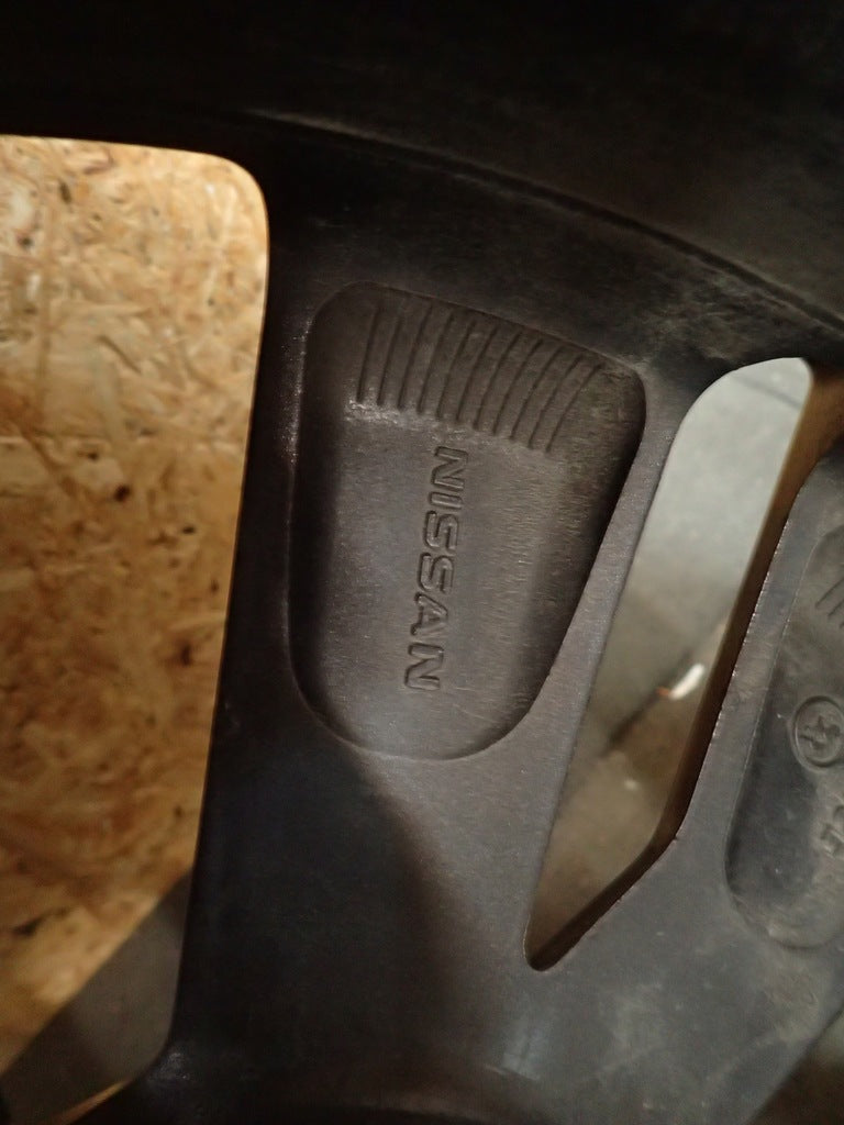 1x Alufelge 17 Zoll 6.5" 4x100 50ET Nissan 1 Rim Wheel FEL1740452834kv