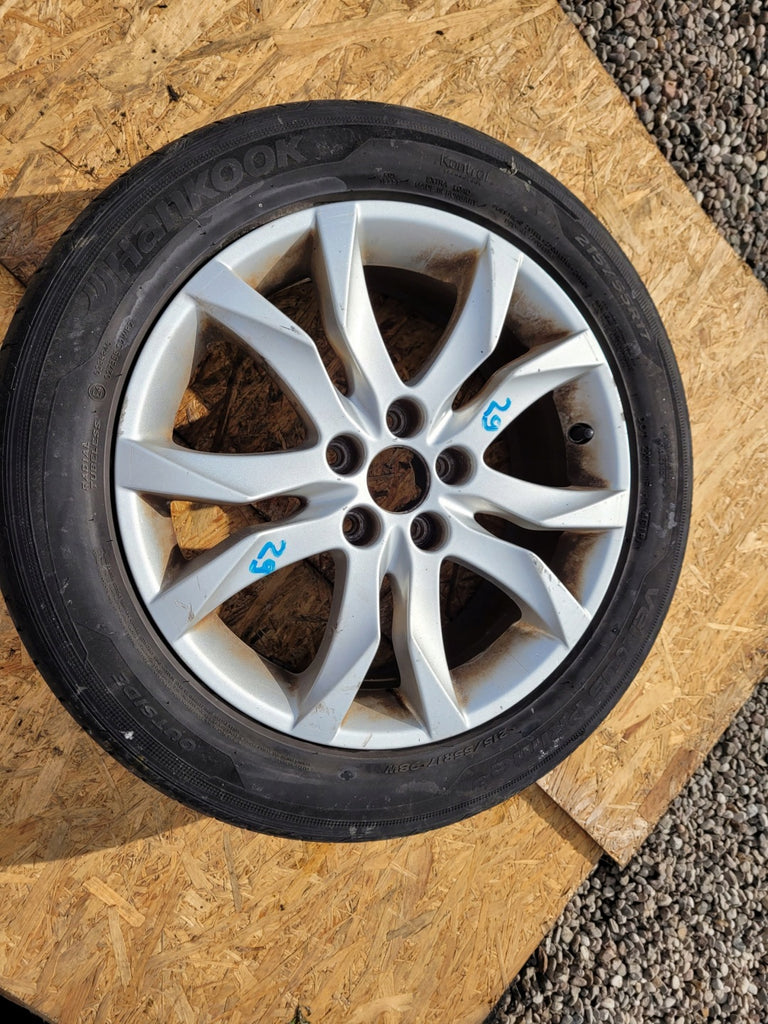 1x Alufelge 17 Zoll 7.0" 5x108 46ET Matt Silber 9671401480 Peugeot Expert FEL6741064155ia