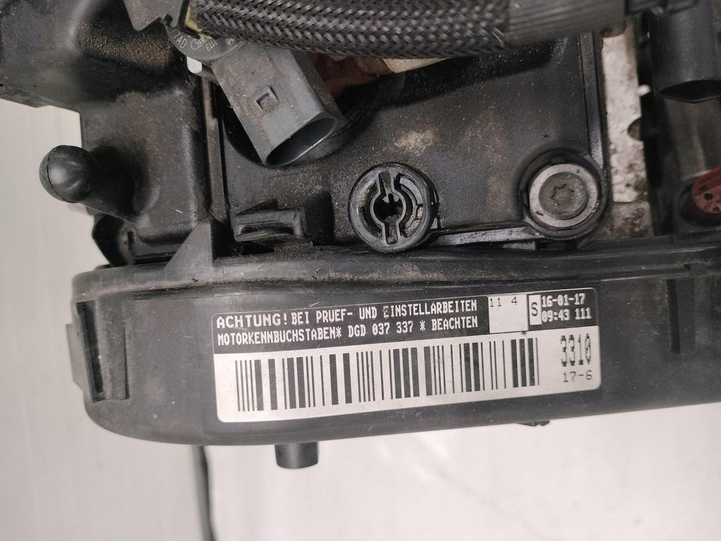 Motor VW Touran DGD 1.6 TDI 115PS 85kW 2017 Diesel Engine Komplett
