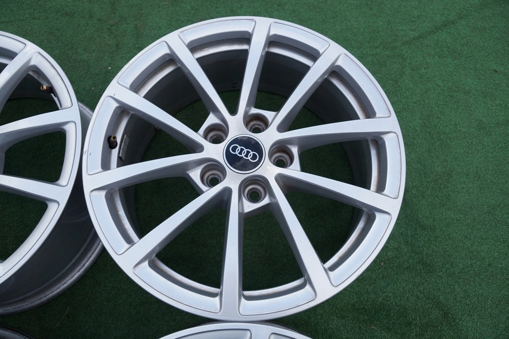 4x Alufelge 17 Zoll 7.5" 5x112 36ET Glanz Silber 4K0601025 Audi A6 C8 B8 FEL9461881290hz