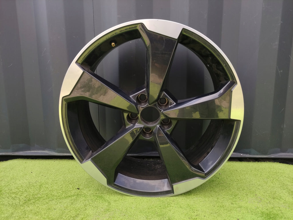 1x Alufelge 20 Zoll 8.0" 5x112 39ET Glanz Schwarz 80A601025 Audi Q5 Rim Wheel FEL2186237970uc