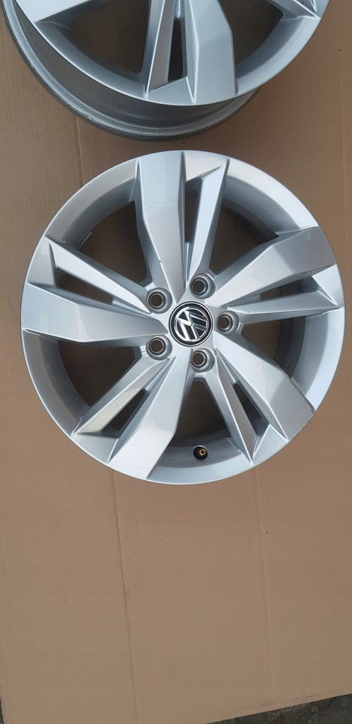 1x Alufelge 15 Zoll 5.5" 5x100 2G0601025N VW Polo Rim Wheel FEL3480354280wb