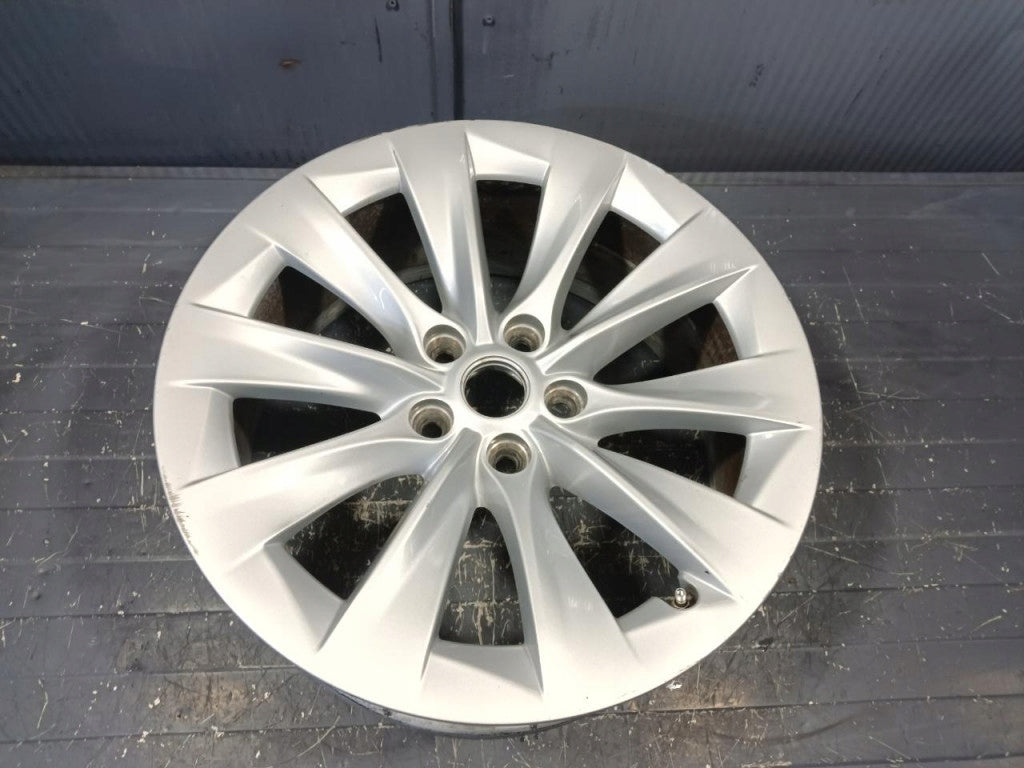 1x Alufelge 19 Zoll 8.0" 5x120 Tesla Rim Wheel FEL3015263744zq