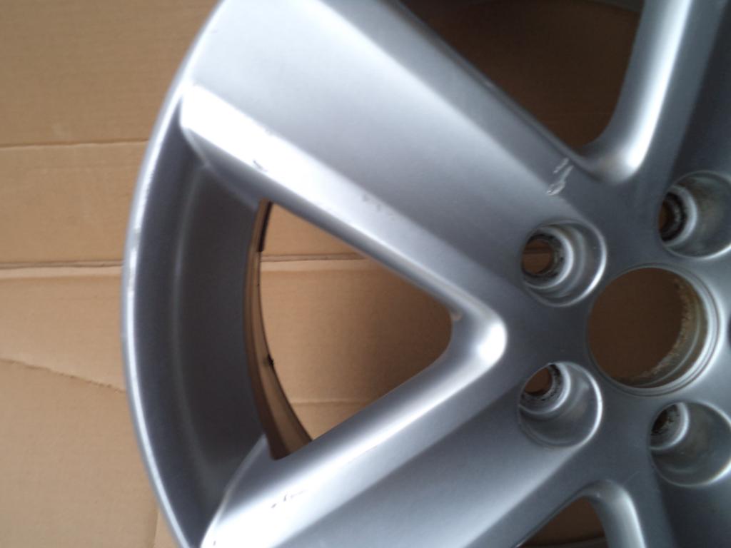 1x Alufelge 16 Zoll 6.5" 5x100 43ET VW Polo Rim Wheel