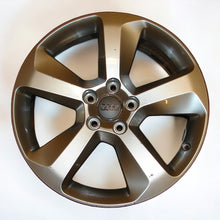 Load image into Gallery viewer, 1x Alufelge 18 Zoll 7.0&quot; 5x112 43ET Glanz Silber 8U0601025AB Audi Q3 Rim Wheel