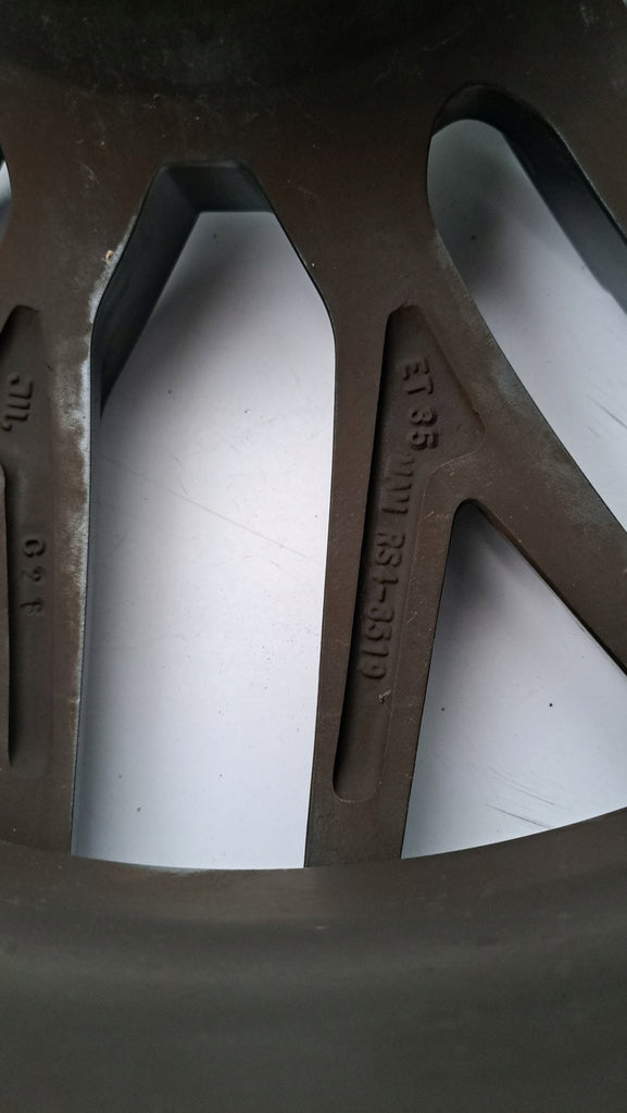 1x Alufelge 19 Zoll 8.5" 5x120 35ET 48519512035PP Rim Wheel