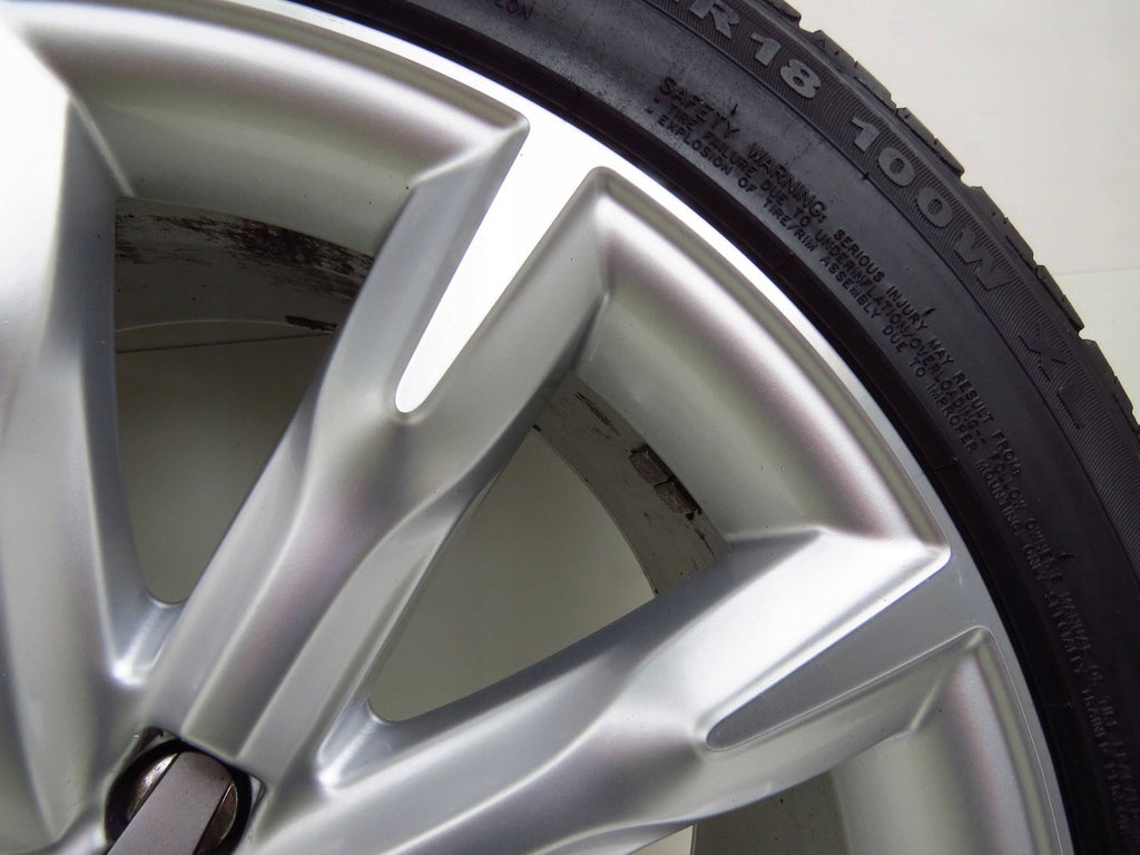 1x Alufelge 18 Zoll 8.0" 5x112 26ET Glanz Silber 8K0601025AD Audi A4 B8 Allroad FEL5247576718mb