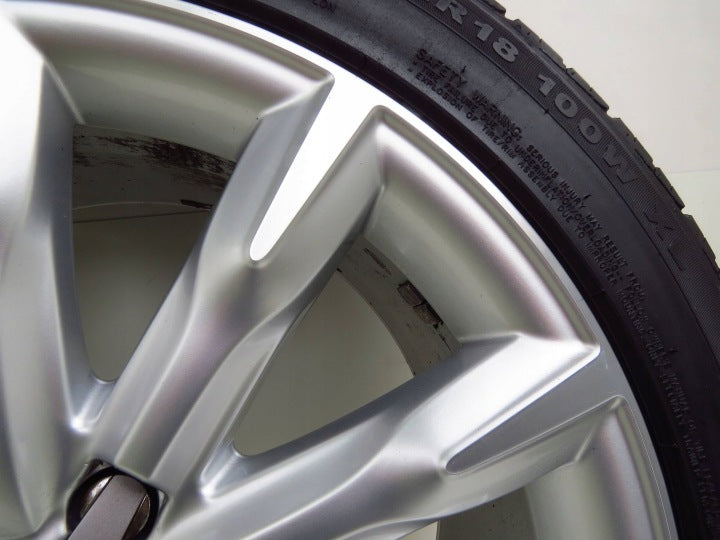 1x Alufelge 18 Zoll 8.0" 5x112 26ET Glanz Silber 8K0601025AD Audi A4 B8 Allroad FEL5247576718mb