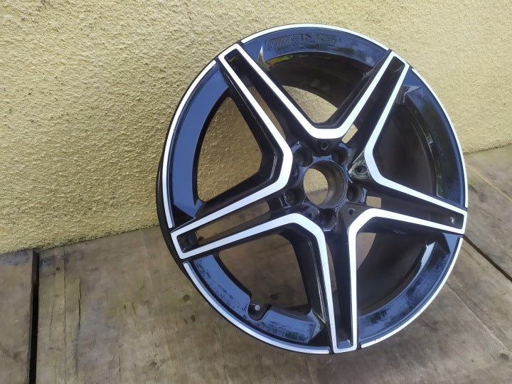 1x Alufelge 19 Zoll 8.0" 5x112 38ET A2534015300 Mercedes-Benz Glc X253 Rim Wheel FEL3810773174db