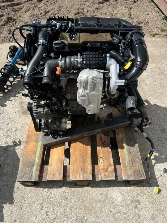 Motor Citroën Peugeot Berlingo 10JBCM 1.6 HDI 137TKm Diesel Engine Komplett MOT5865025351wu