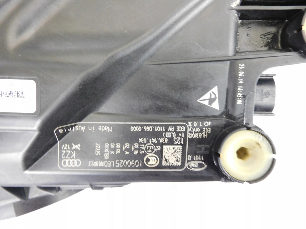 Frontscheinwerfer Audi Q3 83A941034 LED Rechts Scheinwerfer Headlight
