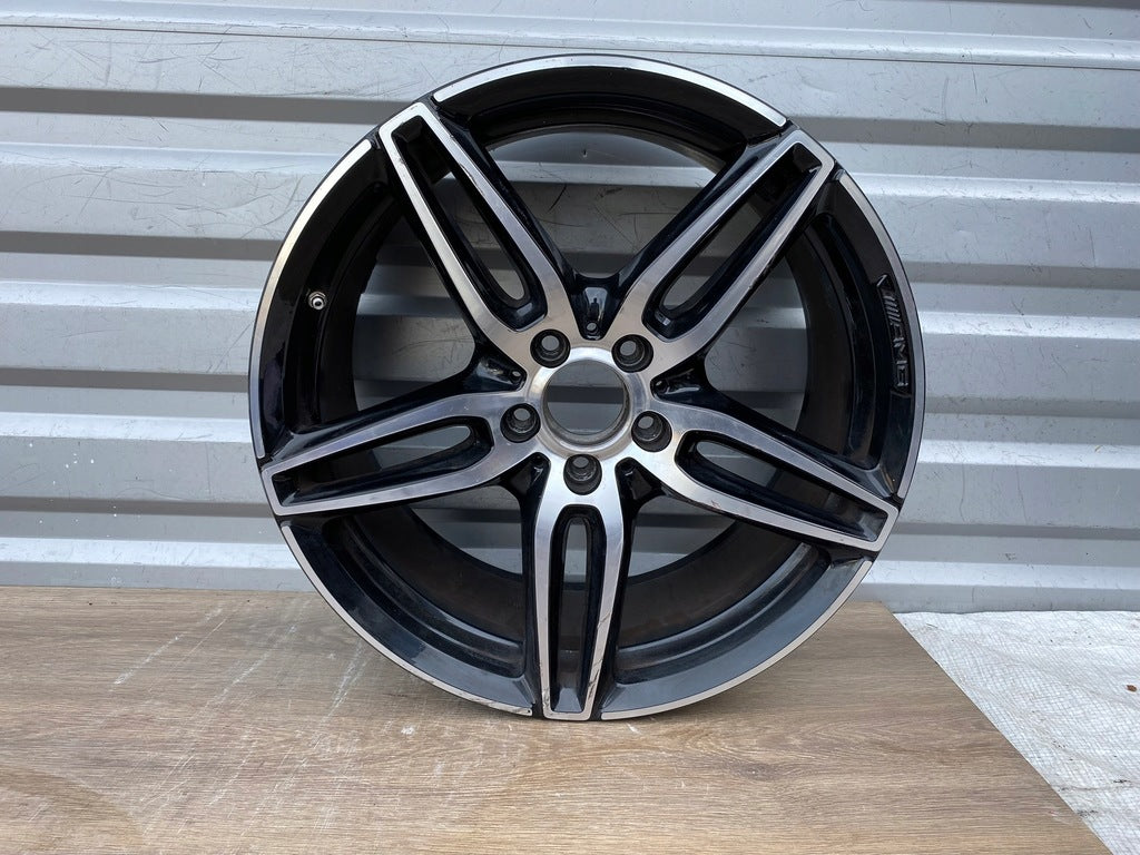 1x Alufelge 19 Zoll 9.0" 5x112 49ET Graphit A2134012100 Mercedes-Benz Amg FEL1733915674ve