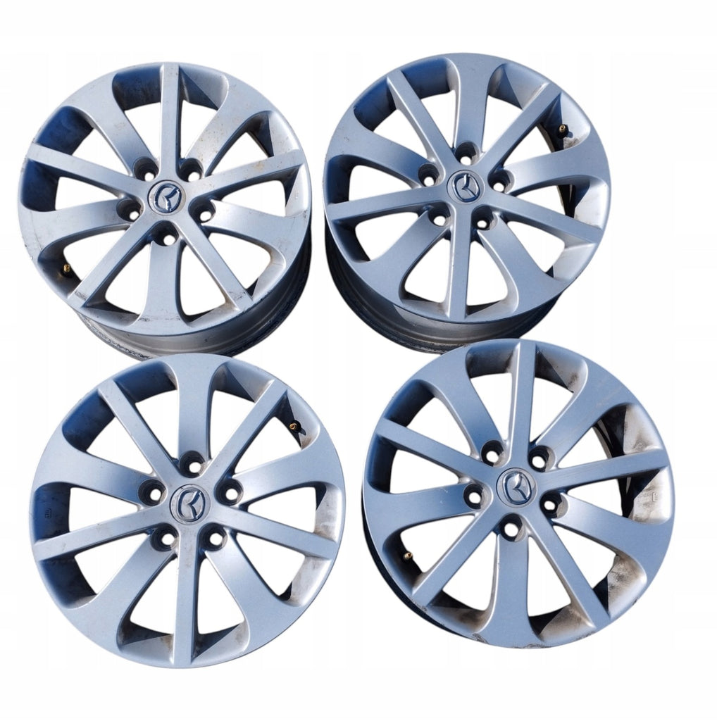 4x Alufelge 16 Zoll 6.5" 5x114.3 9965516560 Mazda 5 I Rim Wheel FEL3393204890mb