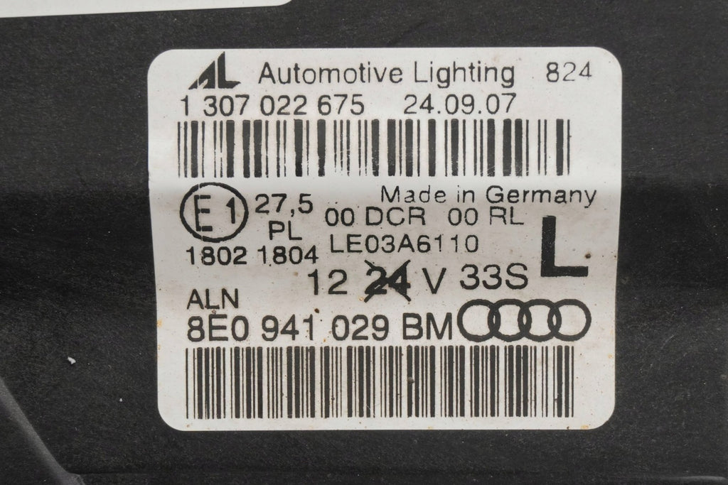 Frontscheinwerfer Audi A4 B7 8E0941029BM Links Scheinwerfer Headlight SCH9904983862rp
