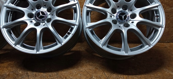 4x Alufelge 16 Zoll 6.5" 5x112 38ET A2054012400 Mercedes-Benz W205 Rim Wheel FEL7622993246fm