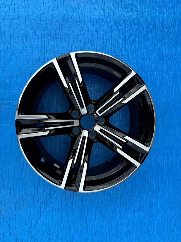 1x Alufelge 18 Zoll 7.5" 5x112 25ET Glanz Schwarz 8746631 BMW G20 Rim Wheel FEL5691216910dr