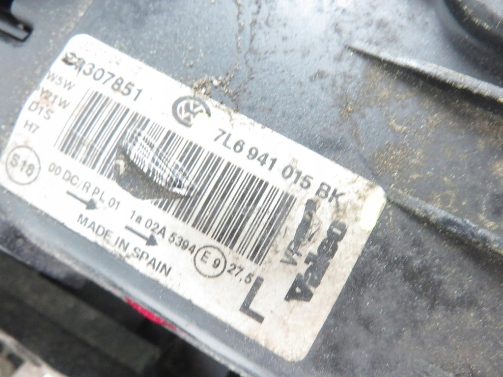 Frontscheinwerfer VW Touareg 7L6941015BK FALSE Scheinwerfer Headlight SCH7612718456op