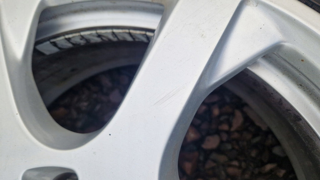 4x Alufelge 17 Zoll 7.0" 5x112 37ET Glanz Silber Audi Rim Wheel FEL3365716007km