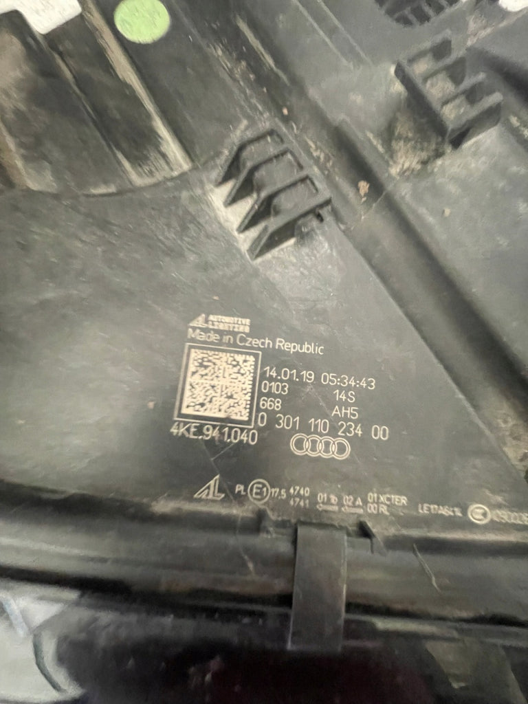 Frontscheinwerfer Audi E-Tron 4KE941040 LED Rechts Scheinwerfer Headlight SCH8152530643sg