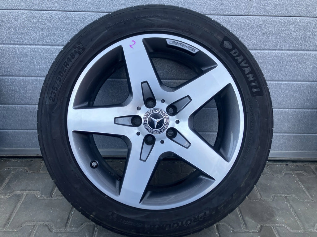 1x Alufelge 18 Zoll 7.5" 5x112 A1564010500 Mercedes-Benz X156 Rim Wheel FEL6039094685zx