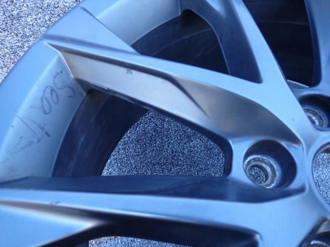 1x Alufelge 18 Zoll 7.5" 5x112 51ET Glanz Silber 5F0601025 Seat Leon Rim Wheel