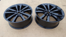 Load image into Gallery viewer, 1x Alufelge 20 Zoll 8.0" 5x108 40ET Glanz Schwarz Jaguar Rim Wheel FEL9630979843ui