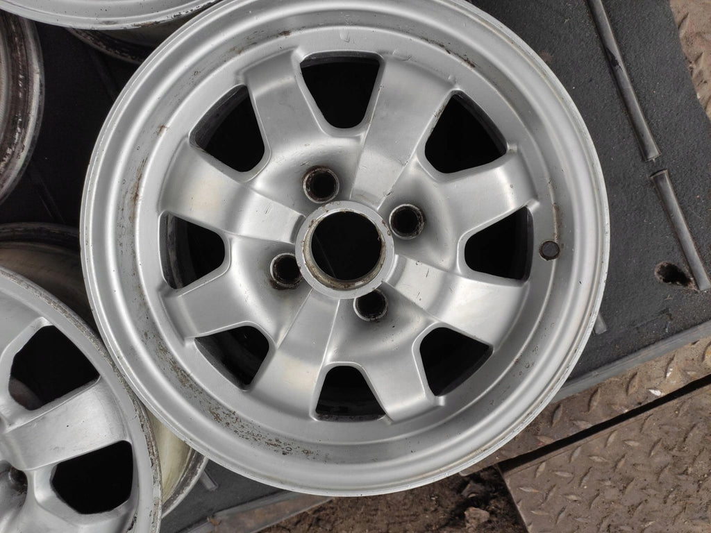 4x Alufelge 14 Zoll 6.0" 4x108 33ET Silber 477601031B Citroën I 924 Rim Wheel FEL4704695369rl