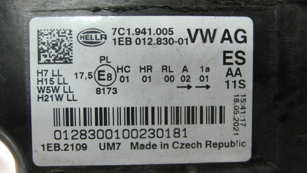 Frontscheinwerfer VW Crafter 7C1941005 Links Scheinwerfer Headlight SCH2185573985kh