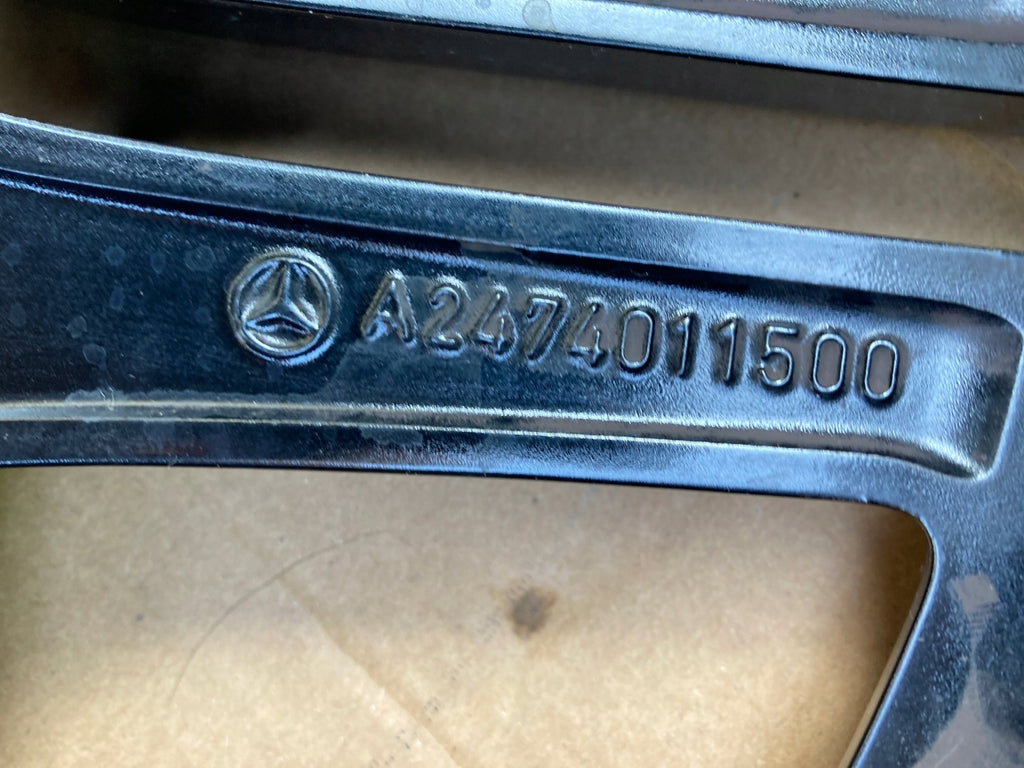 1x Alufelge 19 Zoll 7.5" 5x112 53ET A2474011500 Mercedes-Benz Glb Gla Amg FEL2698902104pc
